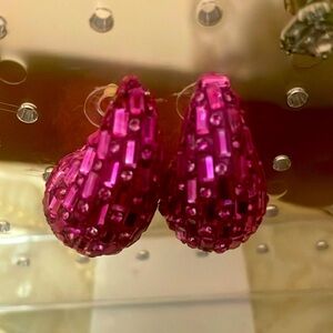 Stylish zircona earrings anthro moon earrings